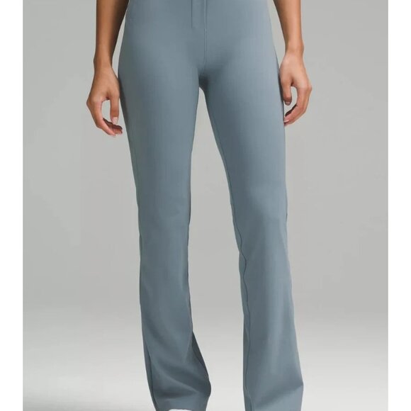 $159 Lululemon Smooth Fit Pull-On High-Rise Blue Travel slacks Pant Women's 20 - Picture 5 of 10